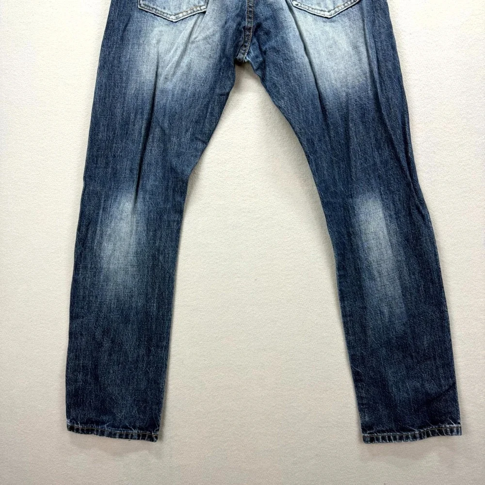 LVD‎ Live Vintage Denim Jeans Mens 32x32 Blue Pants Mid Rise Straight Button Fly